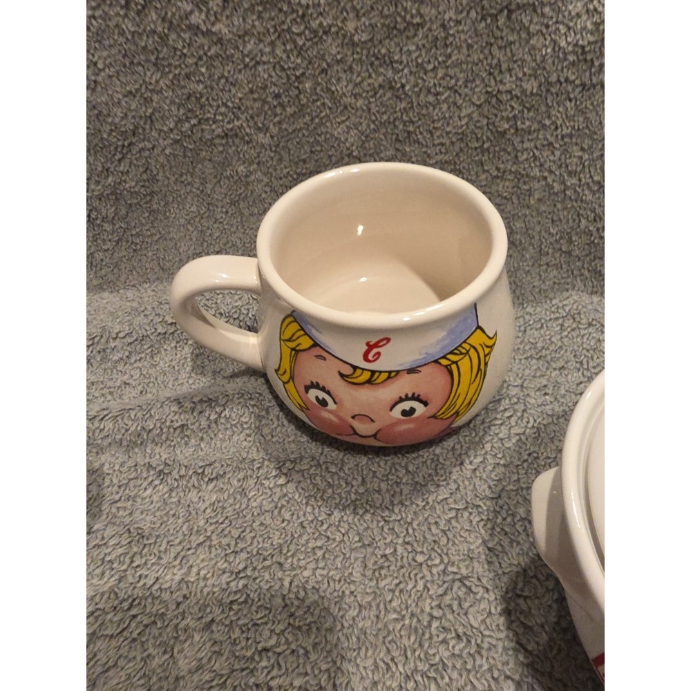 Set Of 3‎ Vintage Campbell Soup Crocs (2) And Soup Mug (1) - Picture 8 of 9